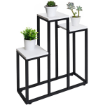 Gėlių stovas su 3 platformomis, 67 x 51 x 17,5 cm, 20 kg apkrova