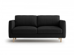 Dvivietė sofa Micadoni Eden, Black