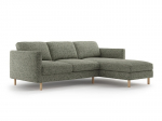 L formos mink&scaron;tas kampas Micadoni Home Eden, Moss Green Melange