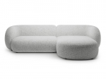 L formos mink&scaron;tas kampas Micadoni Home Kate, Light Grey Melange