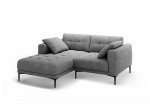 L formos mink&scaron;tas kampas Micadoni Home Bemy, Grey