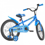 Vaiki&scaron;kas dviratis, BMX stiliaus, 121x50x78 cm, mėlynas