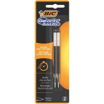 Bic Gel-ocity Quick Dry juodi geliniai ra&scaron;ikliai, 2 vnt.