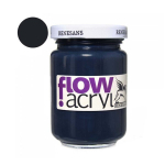 Renesans Flow Akriliniai Dažai 110ml - Tamsiai Mėlyni