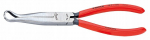 Knipex Ilgieji lenkti replės, 200mm, plastikinė rankena
