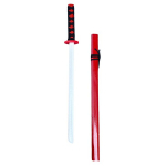 Medinis kardas katana, 70 cm, raudonas