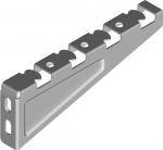 Sieninis laikiklis Wwks200, 210x75x26mm, plieninis
