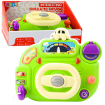 Interaktyvus vairas vaikams, žalias