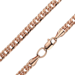 Auksinė grandinėlė moterims "Double Curb" Brasco 63300, 50