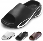 Eva medžiagos sandalai Dius Infinity, unisex, juodi, 44-45 dydis