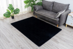 Strado Rabbit 3d kilimas 160x230cm, mink&scaron;tas, neslystantis, juodas