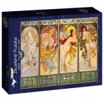 Dėlionė 1000 detalių "keturi metų laikai", Alfons Mucha