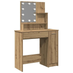 Prie&scaron;kambario spintelė ROWAN VANITY/Toaletka/Dąb Artisan/FSC