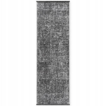 Elle Decoration Brilliance sidabro pilkos spalvos kiliminis takelis 80x250