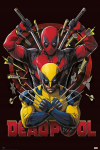 Deadpool ir Wolverine Marvel Plakatas 61x91.5 cm Sieninis Filmo Plakatas