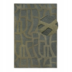 Villeroy & Boch 1879 Therese trumpų &scaron;erelių kilimas Jungle Green 160x230