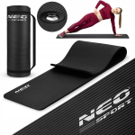 Sporto kilimėlis jogai ir fitnesui NBR 1,5 cm storio, Sporto kilimėlis jogai ir fitnesui NBR 1,5 cm storio