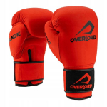 Bokso pir&scaron;tinės Overlord Rage raudonos 14 oz