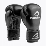 Bokso pir&scaron;tinės Overlord Champion, juodos, 14oz