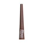 GOSH Slanted Pro Liner 003 Matt Brown &ndash; tikslus skystas matinės rudos spalvos akių kontūro pravedimas