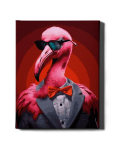 Tapymas pagal numerius, Flamingo advokatas, 40x50, Oh-art, ANG727