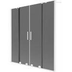 Vonios sienelė Mexen Velar Duo, 150 x 150 cm, White/Graphite