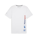 PUMA laisvalaikio mar&scaron;kinėliai vyrams PUMA BMW MMS Logo Tee + PUMA White - 62415502, balti