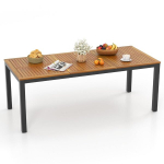Costway sodo stalas 8 žmonėms ,200 x 90 x 75 cm