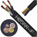 Ow H05rr-f 4x2,5mm&sup2; guminis apvalus laidas, 1 metras
