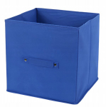 Mėlynas 32x32x32 cm neaustinio audinio organizatorius