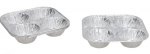 Kitchen&Go aliuminio kepimo formelės, 3x15,5x15,5 cm, 4 vnt.