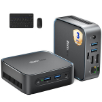 Kompiuteris Blackview MP50 AMD Ryzen&trade; 5 3500U 3.7GHz 16 GB DDR4 512 GB M.2 SSD, Windows 11 Pro, Wifi 5 - Juoda