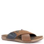 GRUNER SCHUHE &Scaron;lepetės vyrams, Ruda, Slippers