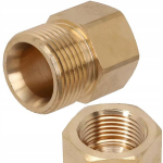 Pakaitinė dalis adapteris K&auml;rcher HD HDS &ndash; M22x1.5 i&scaron;orinis x 3/8 vidinis, Žalvaris, Auk&scaron;tas sandarumas