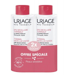 Micelinis vanduo Uriage Thermal Micellar Water jautriai odai duetas 2x500 ml &scaron;velnus valymas ir makiažo pa&scaron;alinimas