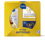Odos priežiūros rinkinys NIVEA Q10 senėjimą stabdanti rutinos dėžutė 3 vnt Kofermentas Q10 nuo rauk&scaron;lių SPF