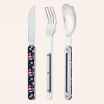 Turistiniai stalo įrankiai Akinod Fleurs de cerisier 12:34, A01M00087, 3 dalių