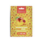 Maitinamoji lak&scaron;tinė veido kaukė sausai odai IDC Institute GoVegan Nourishing Peach Face Mask, 23 g