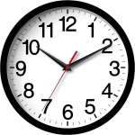 Modernus 8 colių laikrodis, tylus, baterijomis, analoginis, dekoracija svetainei, biurui, virtuvei