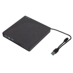 Optinis įrenginys I&scaron;orinis DVD/CD įrenginio korpusas, USB 3.0, Type-C, 9,5 mm