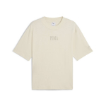 PUMA laisvalaikio mar&scaron;kinėliai vyrams PUMA PREMIUM ESS Graphic Boxy Tee Alpine Snow - 63206987, balti, L
