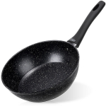 Keptuvė granitinė GRANITICA 24 cm juoda 22 l Orion