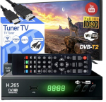TV imtuvas DVB-T2 skaitmeninis dekoderis ER1238, USB 5V, Full HD