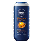Du&scaron;o želė Nivea Men Sport vyrams, 250 x 2 vnt.