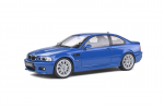 Diecast Modelis Solido S1806502 Bmw M3 Coupe Laguna Blue 2000 1/18