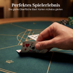 Pokerio kilimėlis Texas Hold'em 100 cm žalias, Pokerio kilimėlis Texas Hold'em 100 cm žalias