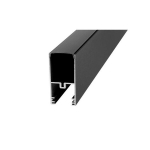 MasterLED 48V magnetinis bėgelis Luxo 0421, juodas
