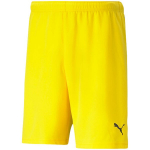 Vyri&scaron;ki &scaron;ortai Puma teamRISE Short Cyber geltoni 704942 07