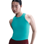 Moteri&scaron;kas mar&scaron;kinėlis Nike Dri-Fit One Fitted Crop turkio spalvos FN2806 345, 2XL