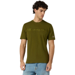 Vyri&scaron;kas mar&scaron;kinėlis Champion SS Tee, alyvuogių spalvos, 220273 GS585, 2XL